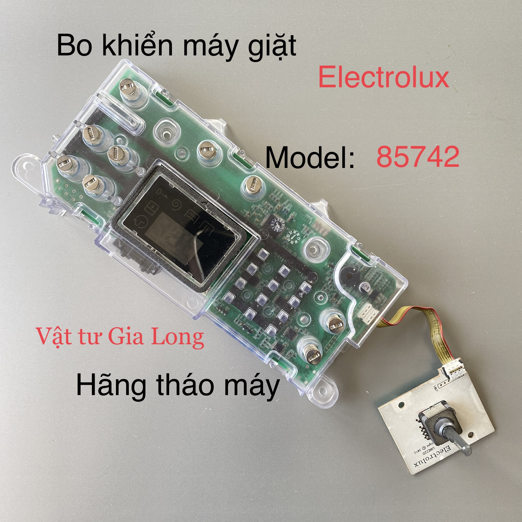 Bo khiển máy giặt Electrolux  85742 (hãng tháo máy)