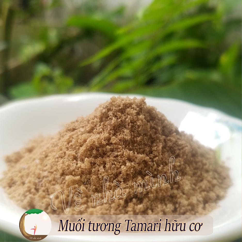 MUỐI TAMARI HỮU CƠ TỰ NHIÊN 1KG ( Muối tương tỏi lâu năm thực dưỡng, về nhà mình )