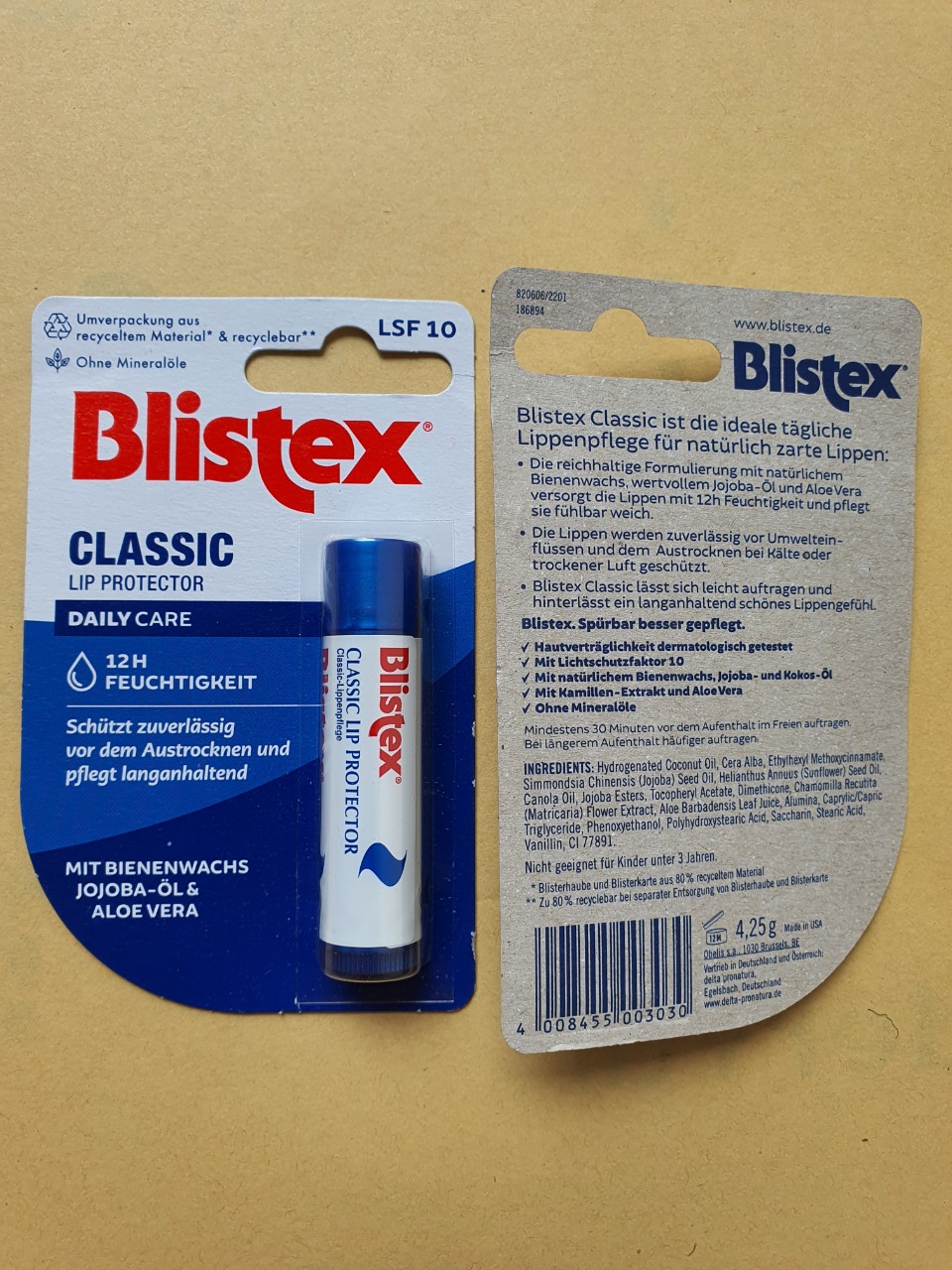 Son dưỡng môi Blistex cho môi khô, nứt nẻ [Hàng chuẩn Đức – đủ bill]