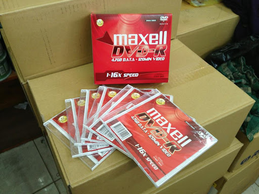 Hộp 10 Đĩa Trắng DVD-R maxell