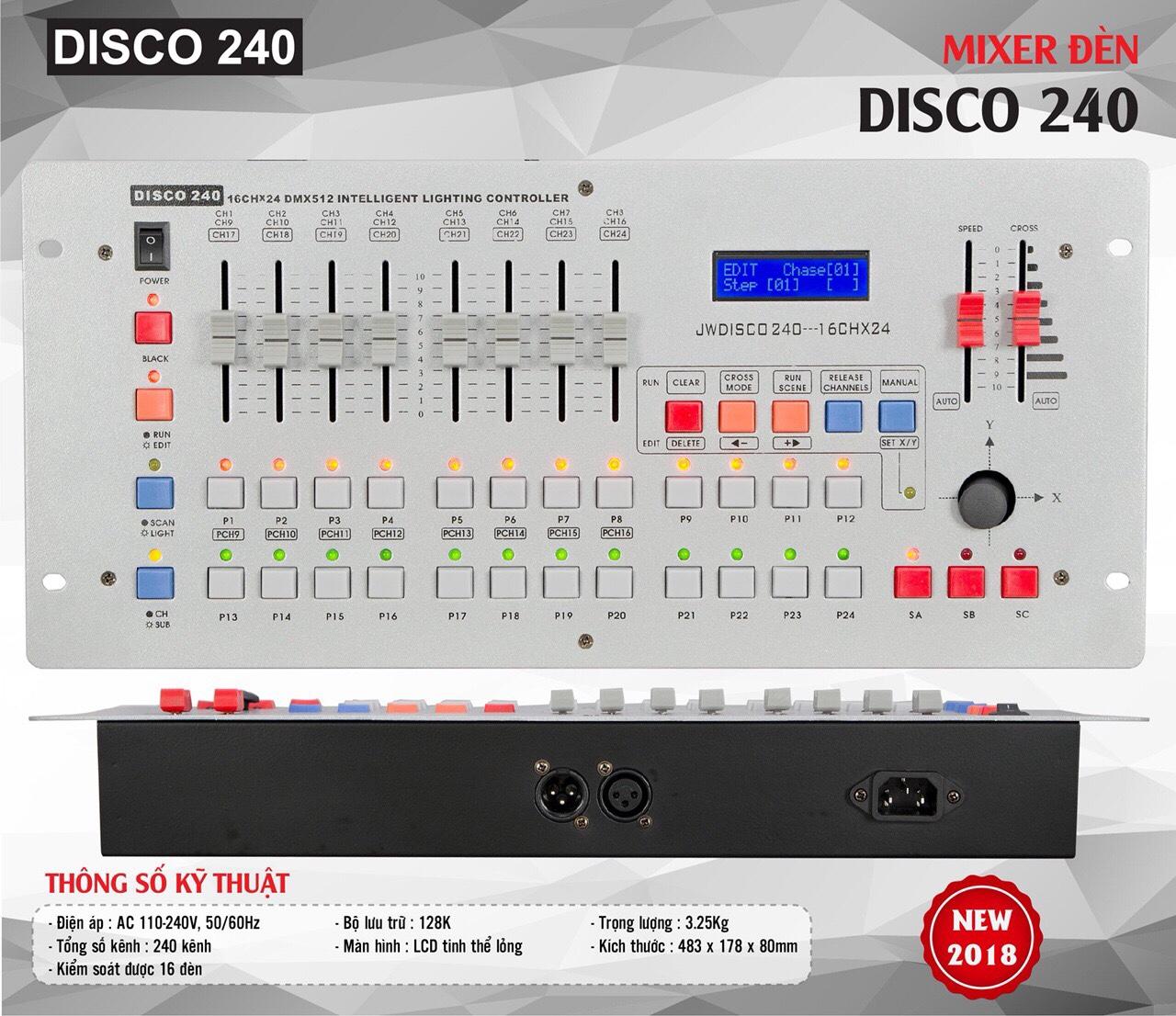 [HCM]Bàn điều khiển Disco 240