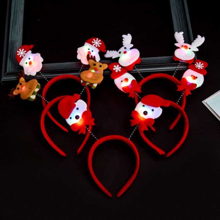 A, Cài Tóc Giáng Sinh, Cài Tóc Noel Sừng Đáng yêu KuTe, cài tóc phục vụ đi lễ noel hết mức dành cho nữ làm quà tặng mùa Noel là phù hợp