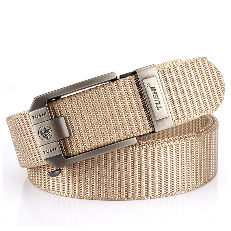 MEDYLA Men's Nylon Belt With Automatic Buckle Outdoor Tactical Military Style Extremely Durable Belt