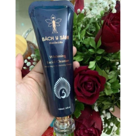 Sữa Rửa Mặt Bách Y Sâm DA NÁM TRẮNG SÁNG DA 180ml (Sữa Rửa Mặt Bạch Linh)