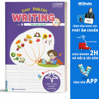 Easy English Writing For Kids - Khu Vườn Của Bé - MCBooks thumbnail