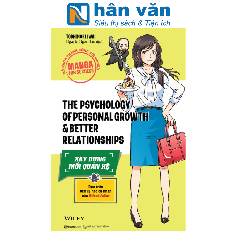 Sách - Manga For Success - Mở Khóa Thành Công Với Manga - The Psychology Of Personal Growth And Better Relationships - Xây Dựng Mối Quan Hệ - Sài Gòn Books