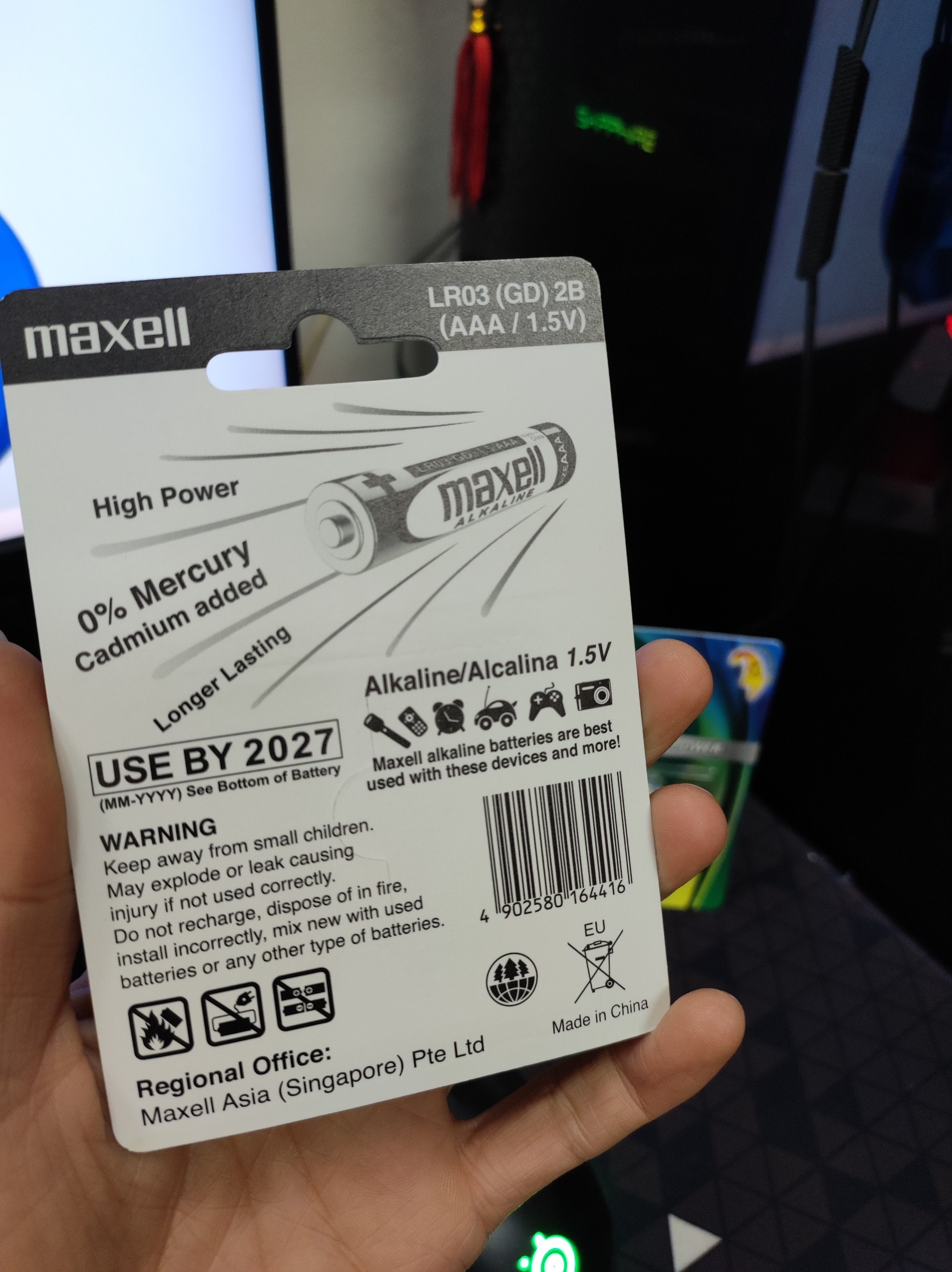 Vỉ 2 viên Pin Maxell 1.5v AA (LR6) / AAA (LR03) ALKALINE Battery MKStore