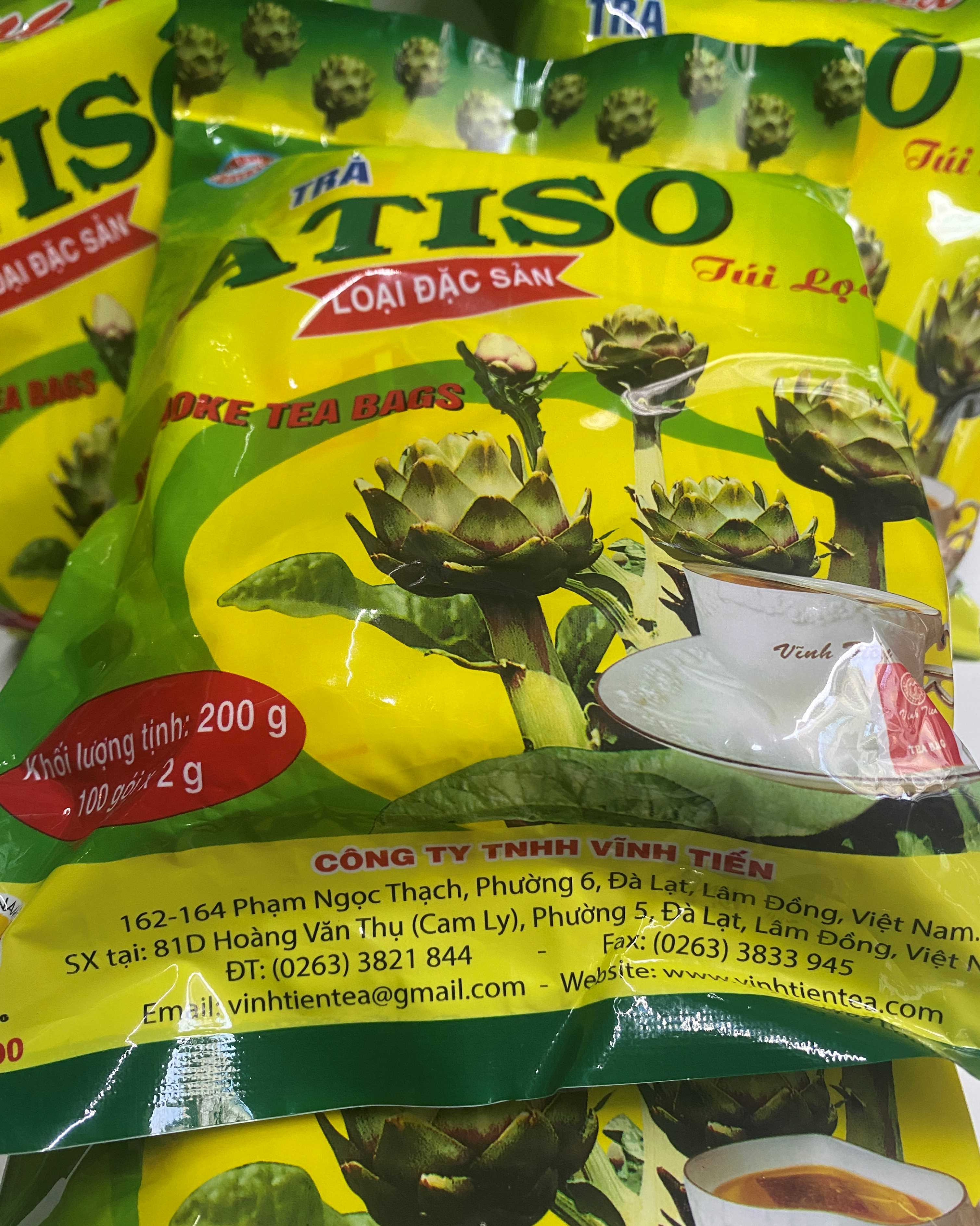 Atiso Vinh Tien tea 200g (100 packs x 2G)