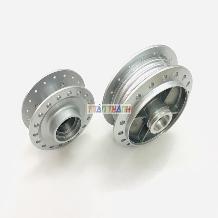 Đùm Trước Sau Wave Rs Bạc