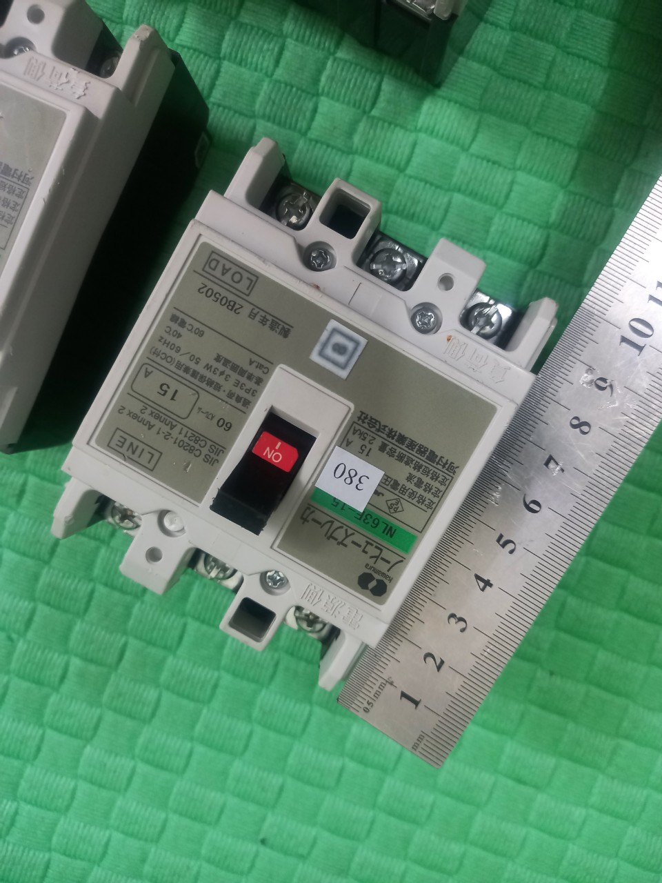 APTOMAT 3 PHA NHẬT BẢN 15A-100A