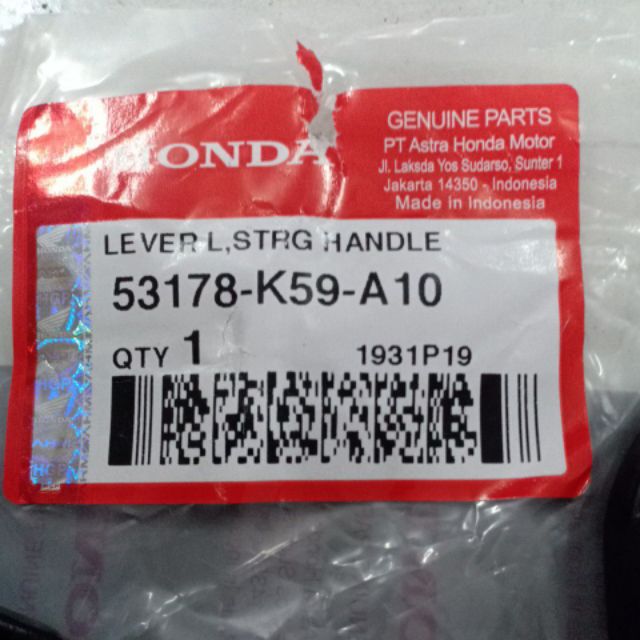 Tay thắng Click Vario 125 150 mẫu cũ 2015 2016 2017