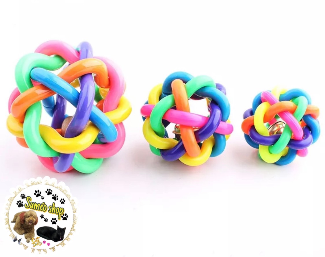 BÓNG ĐỒ CHƠI CHO CHÓ MÈO SIZE TO 5cm