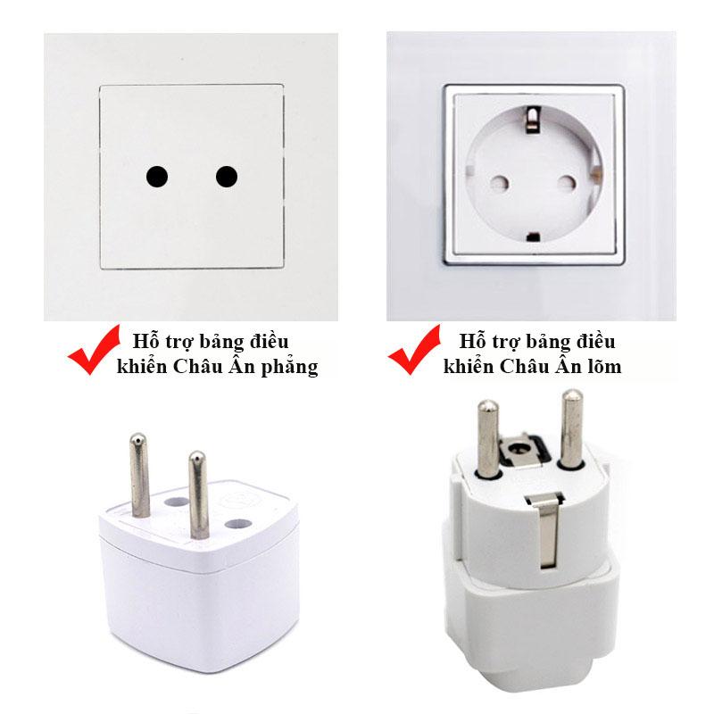 Phích Cắm Chuyển Đổi Đa Năng 0 ~ 250V 10A 800W