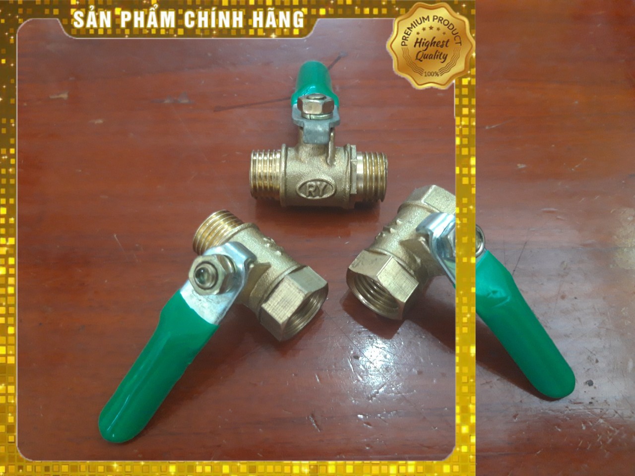 Van khóa đồng 13mm