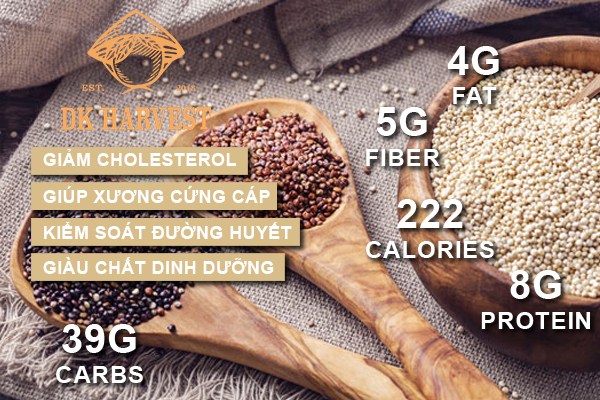 [HCM]Hạt Quinoa Diêm mạch MOURAD Hũ 500g