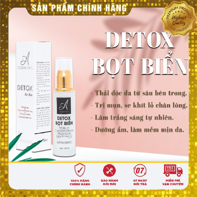 [CHÍNH HÃNG] Detox Bọt Biển A comestic 80ml giá rẻ