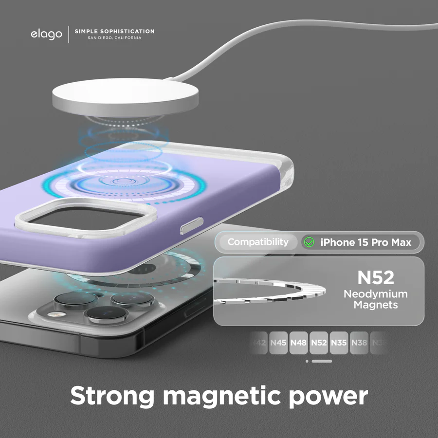 [HÀNG MỚI VỀ] Ốp lưng elago Magnetic Glide Case cho iPhone 15 Pro/Pro Max