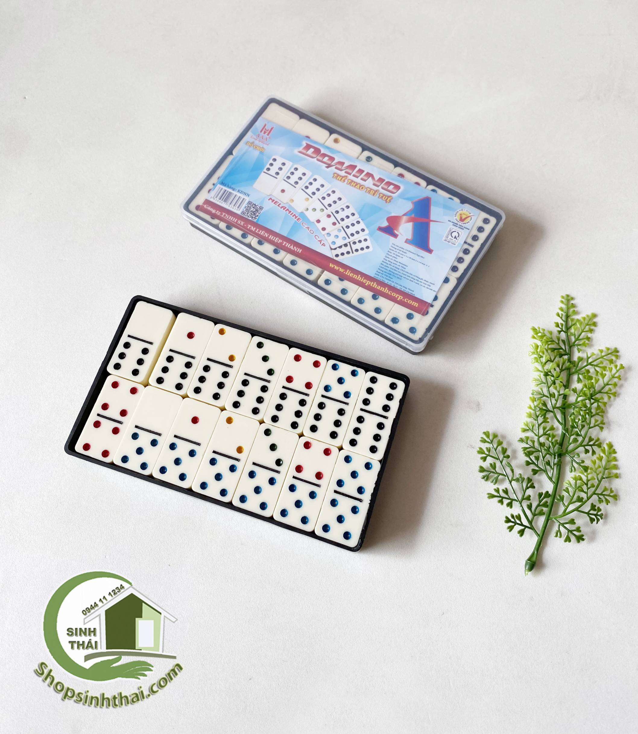 Hộp cờ domino bằng nhựa cao cấp