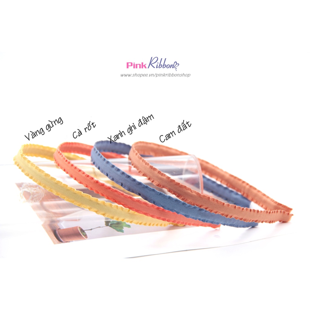 [Set 2 mét] Dây luồn bờm viền dún bèo 1cm