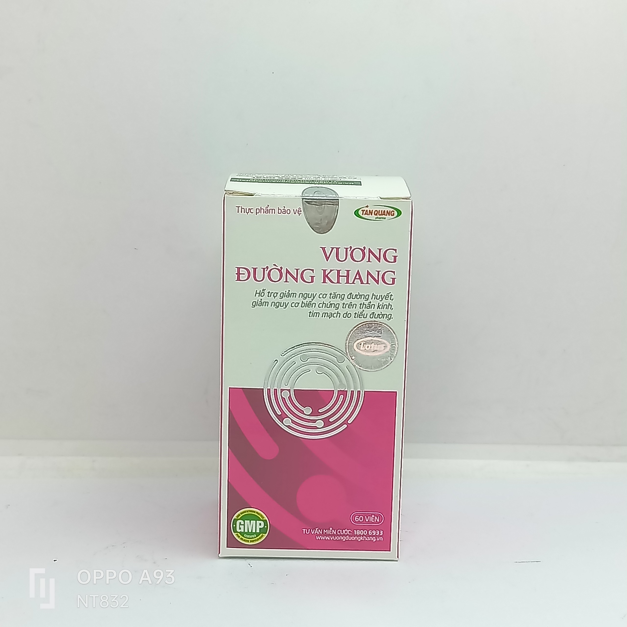 Vương Đường Khang lọ 60 viên
