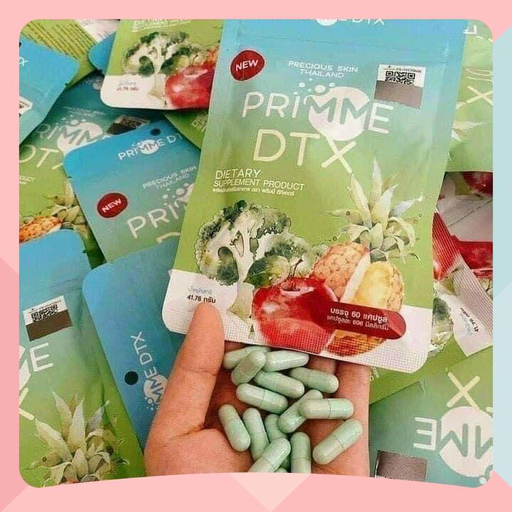 Giảm cân Detox rau củ DTX Thái Lan ( 60v)