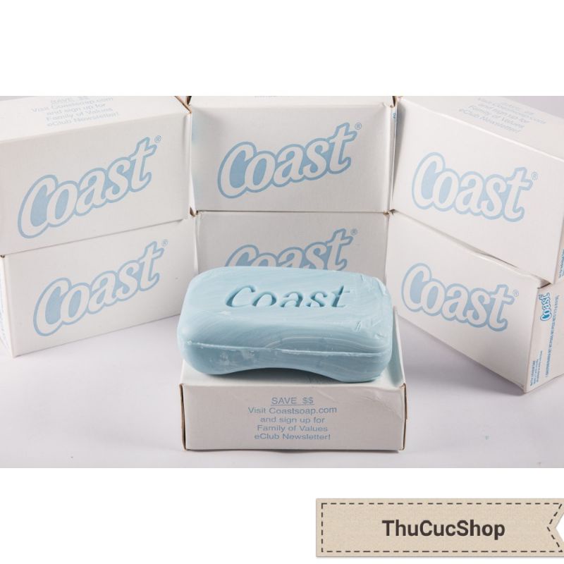 Xà Bông Cục COAST 113g Mỹ [HÀNG CHÍNH HÃNG]