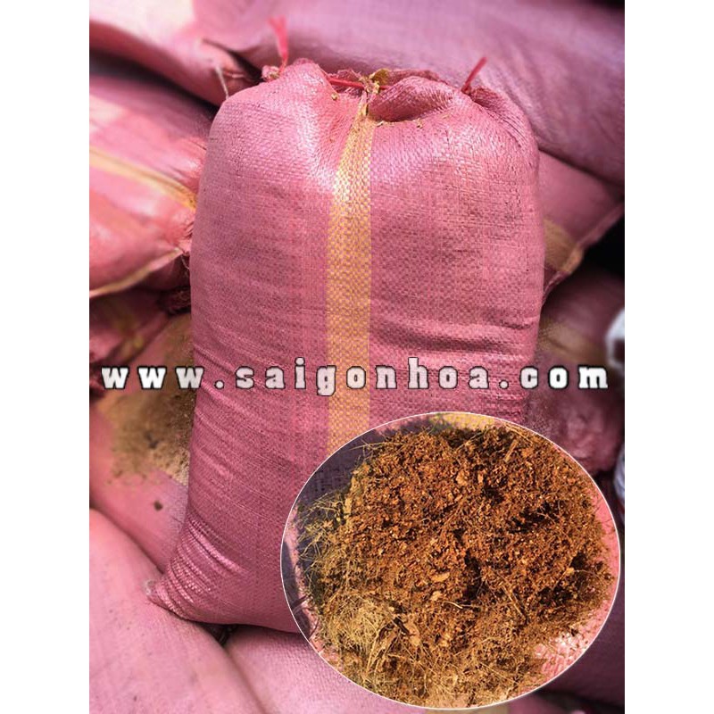 1 bao giá thể xơ dừa xay (vụn xơ dừa)