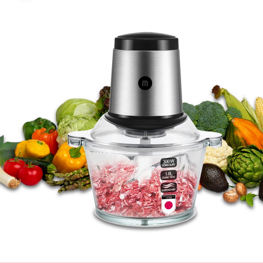 Máy xay thịt đa năng Mishio MK135 1,8L
