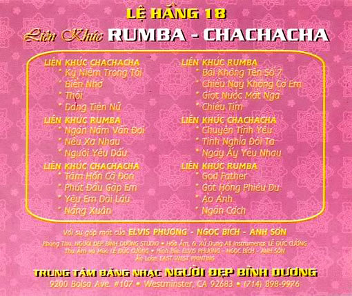 Bộ 6 đĩa cd nhạc Liên khúc 1