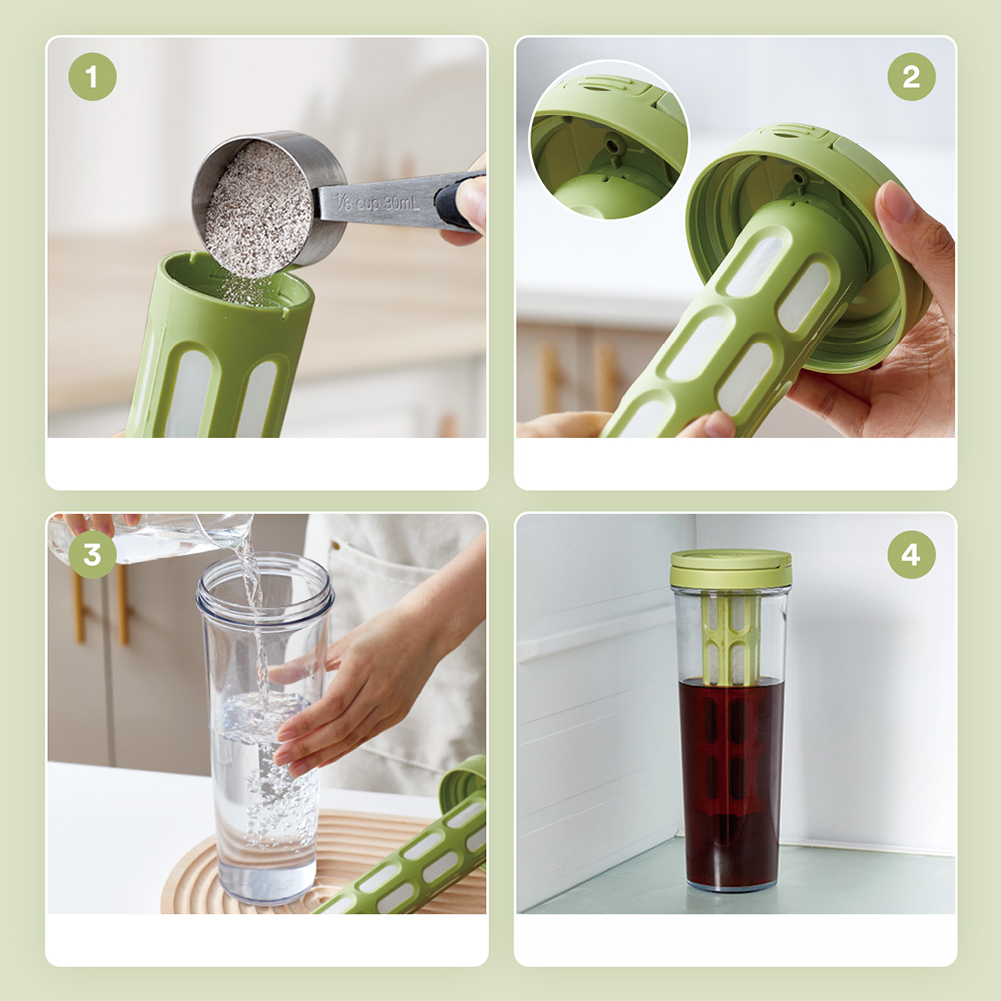 Bình Pha Cold Brew 1000ml, Bình Pha Cà Phê Ủ Lạnh
