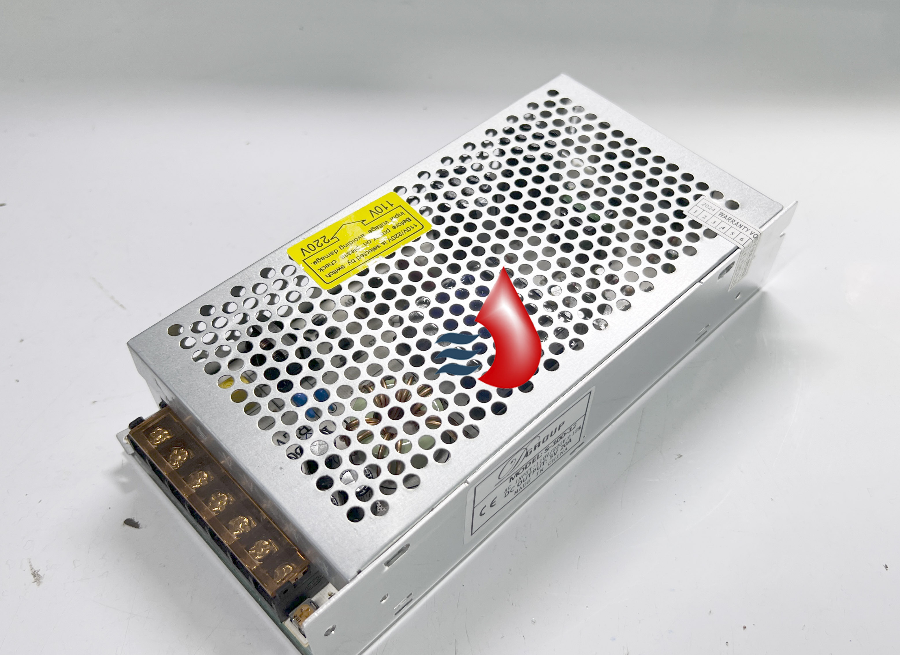 Nguồn tổ ong 5V-20a 100w mới 100%
