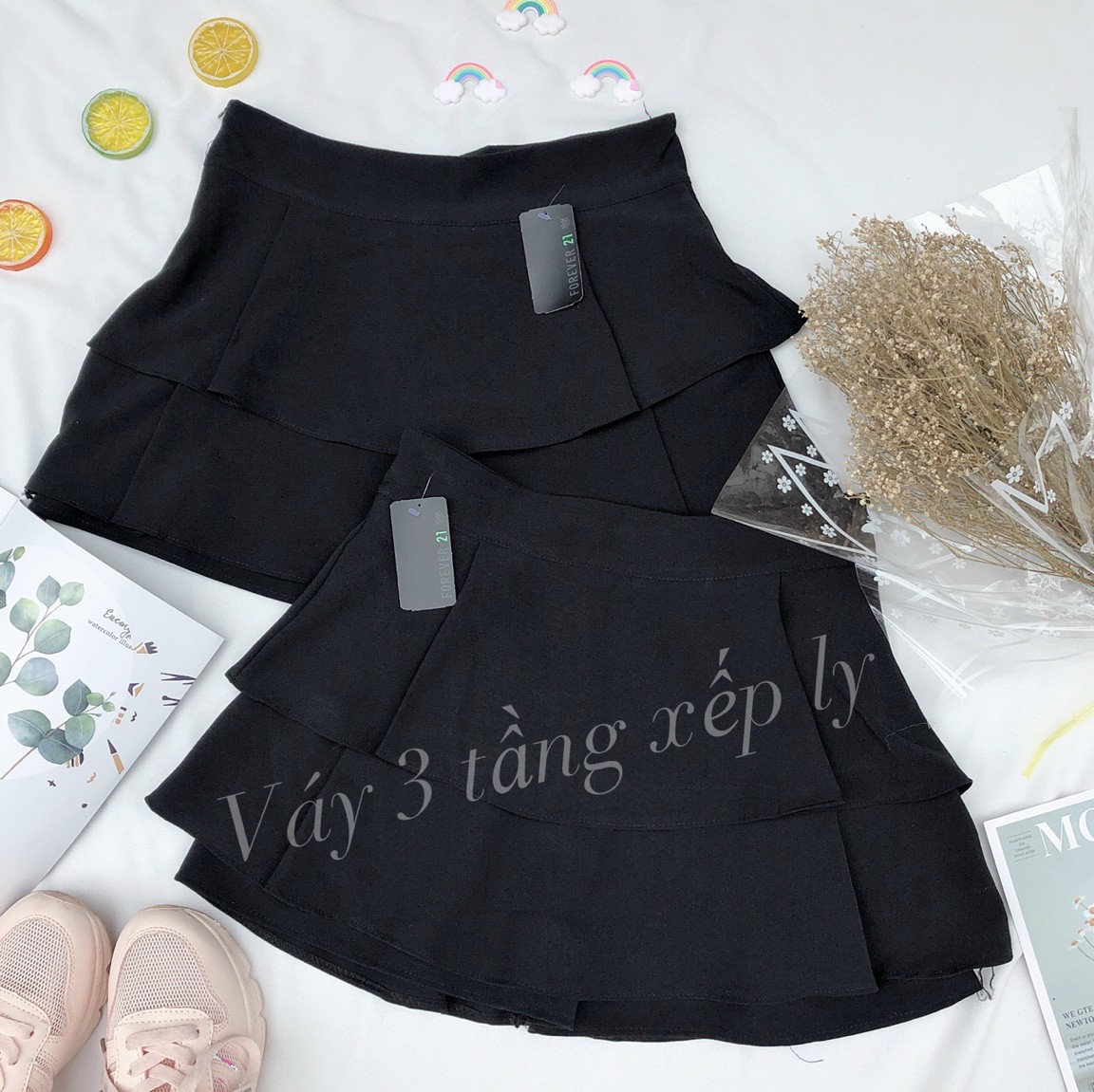 [HCM]Chân váy tầng siêu xinh - UT17