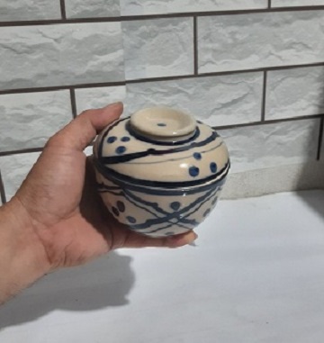 Thố sành, hủ đựng 11 cm ( 2 thố )