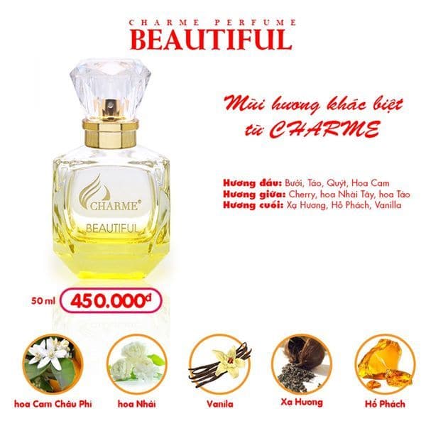 Nước hoa nữ beautiful - gợi cảm và tinh tế