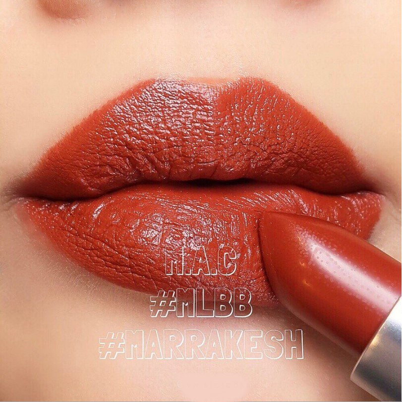 [HCM]MAC Matte Lipstick 3g - Màu Marrakesh 646 Đỏ nâu đất