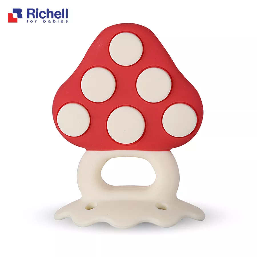 Gặm nướu silicone Richell có hộp