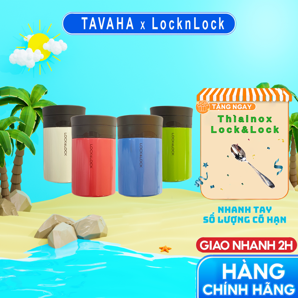 Bình ủ cháo  cho bé Lock&Lock 500ml LHC8024