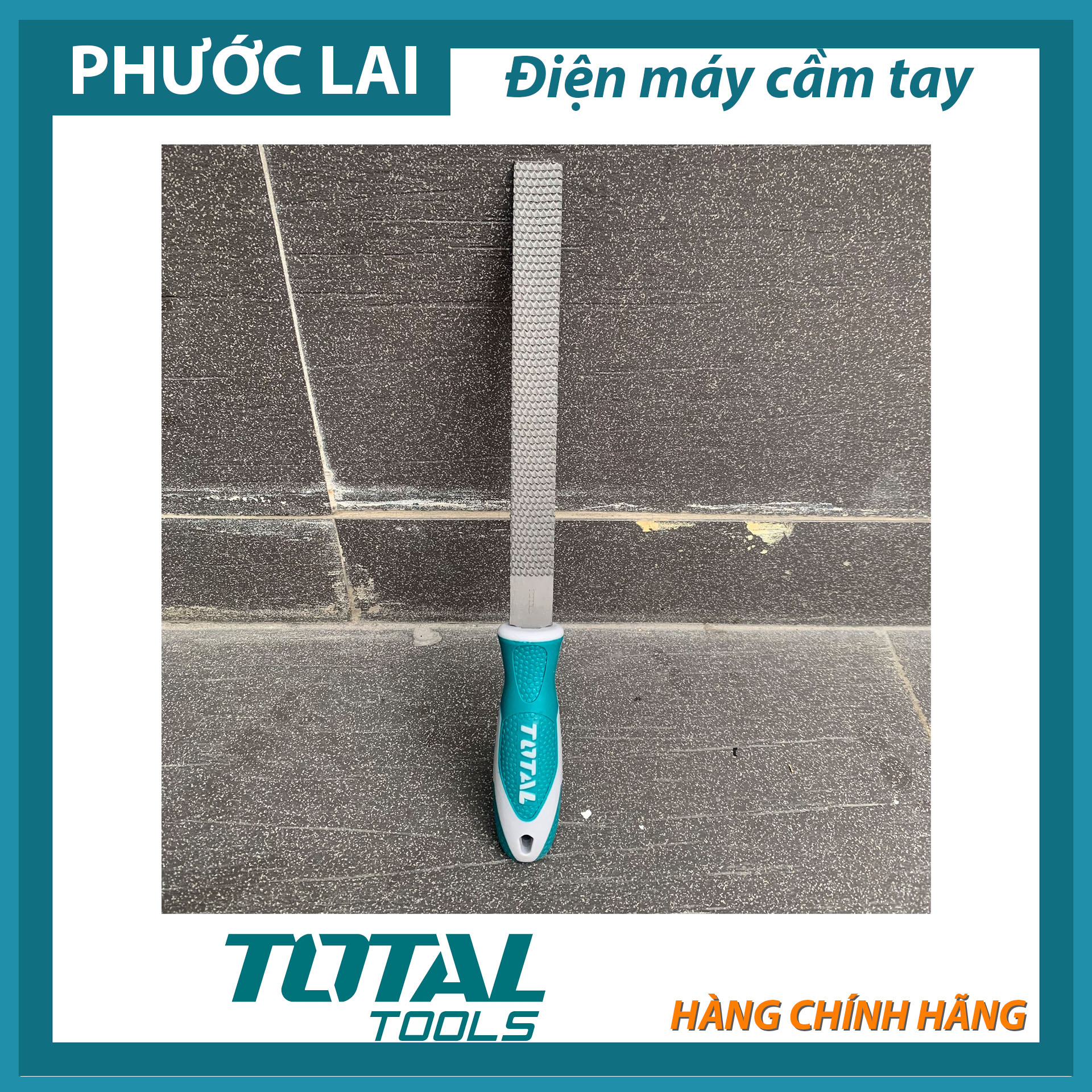 Giũa gỗ dẹp 200mm (Chính Hãng) TOTAL THT91586