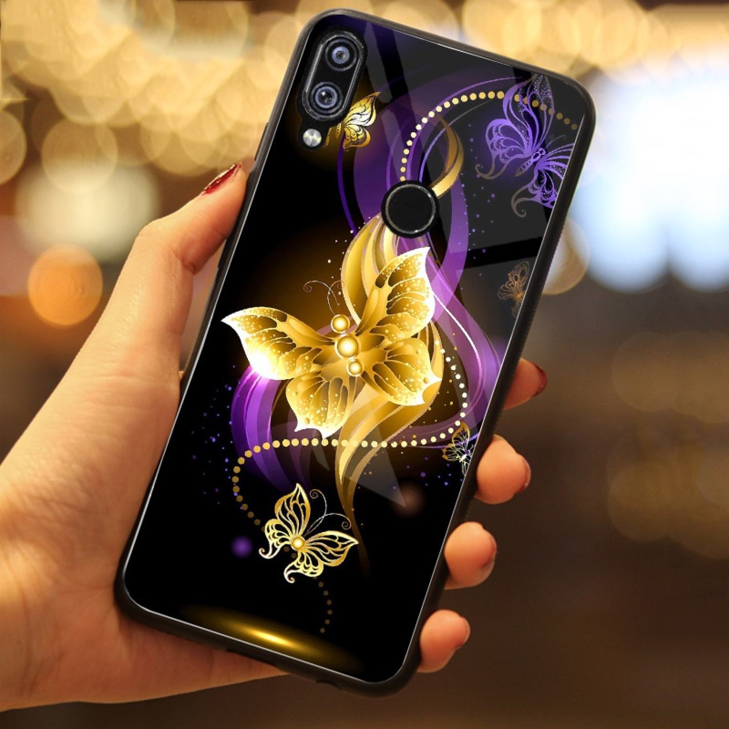 Ốp Lưng KÍNH BÓNG XIAOMI REDMI NOTE 7 , NOTE 7 PRO, REDMI 7 PHIÊN BẢN MỚI
