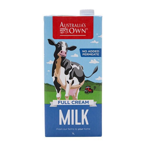 Sữa Tươi Nguyên Kem ÚC Australia's Own 1L Australia’s Own Full Cream Milk 1 Lit