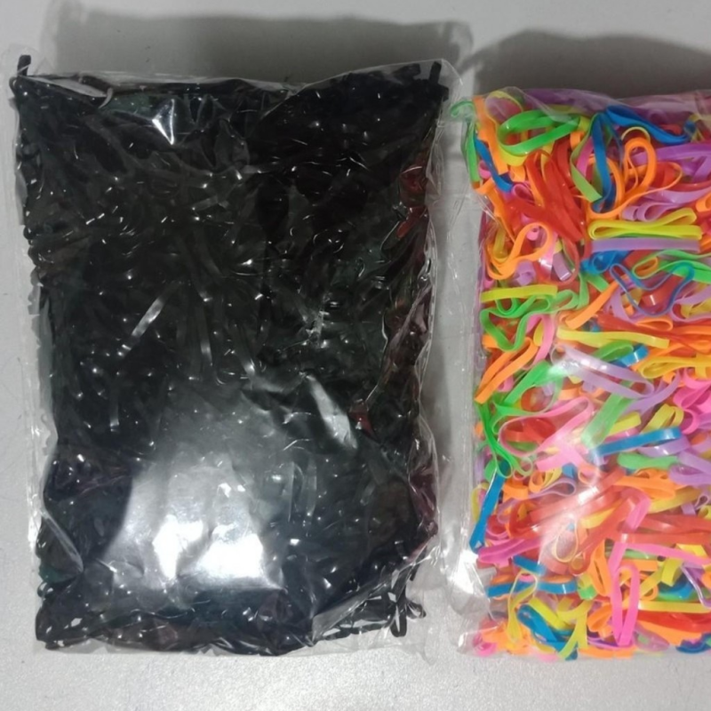 TÚI 100 GRAM THUN DẺO CỘT TÓC CHO BÉ GÁI SỢI TO