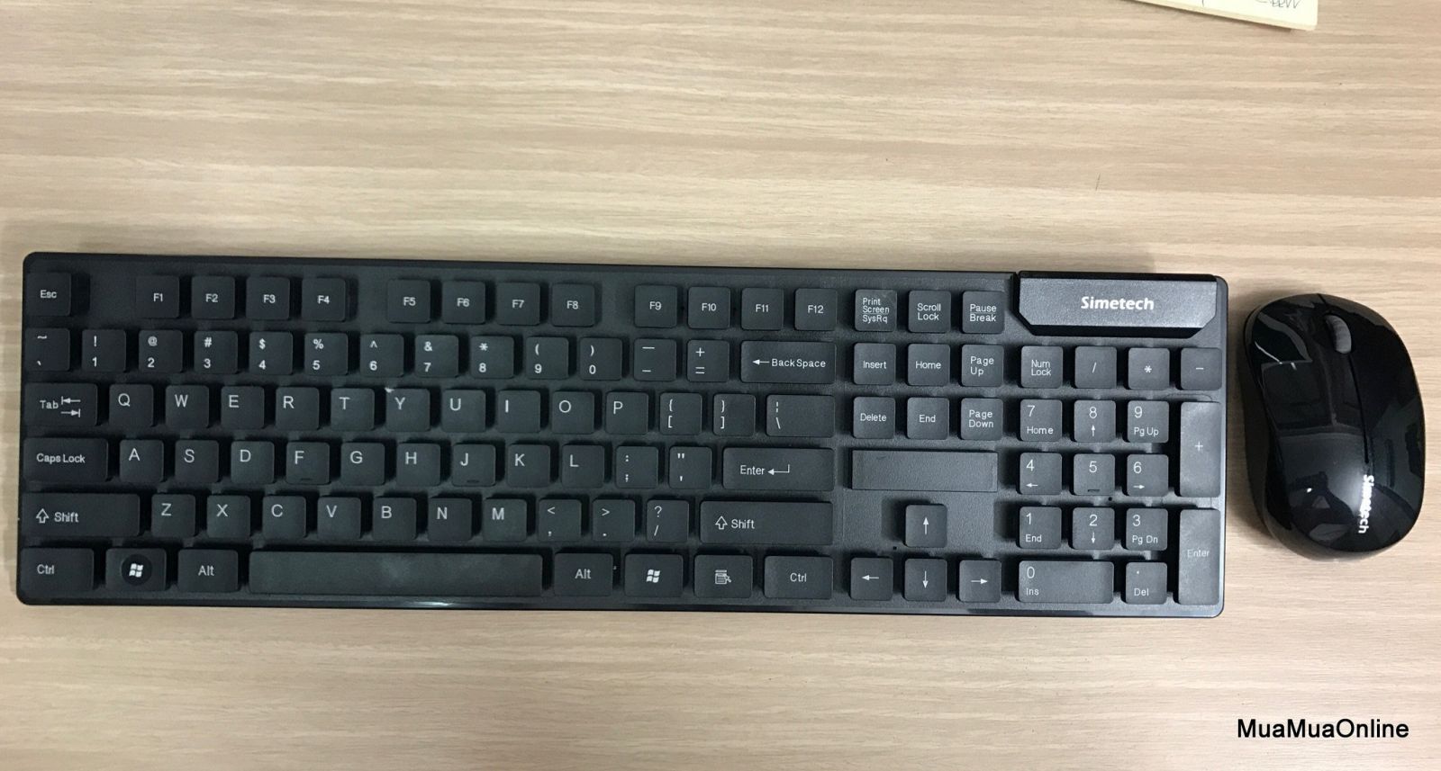 Bộ bàn phím và chuột không dây simetech sm8800 tiện lợi