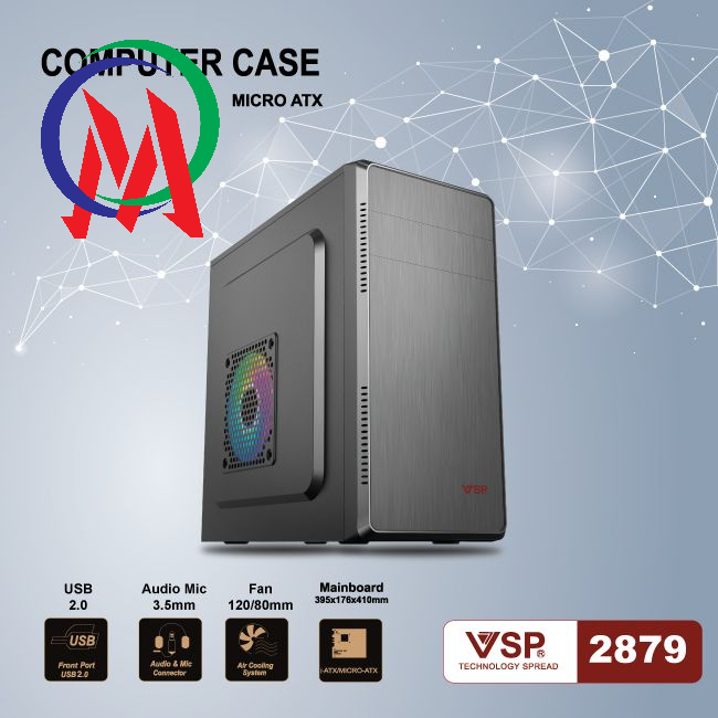 [HCM][Giá rẻ hủy diệt] Vỏ Case máy tính VSP 2871 / 2876 / 2879 (HIỆN CÒN 2883)