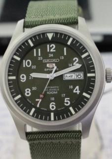 Đồng hồ thời trang nam Seiko 5 Automatic Quân Đội - Size 40 mm thumbnail