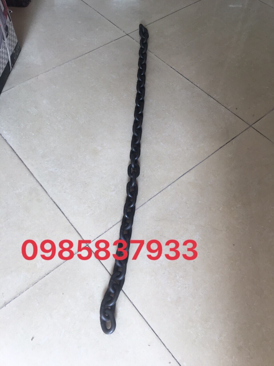 Japanese 3.2-Ton Load-Bearing Chain, 1 Meter Long, at Ntt Machinery, with Long-Term Warranty and High Durability.