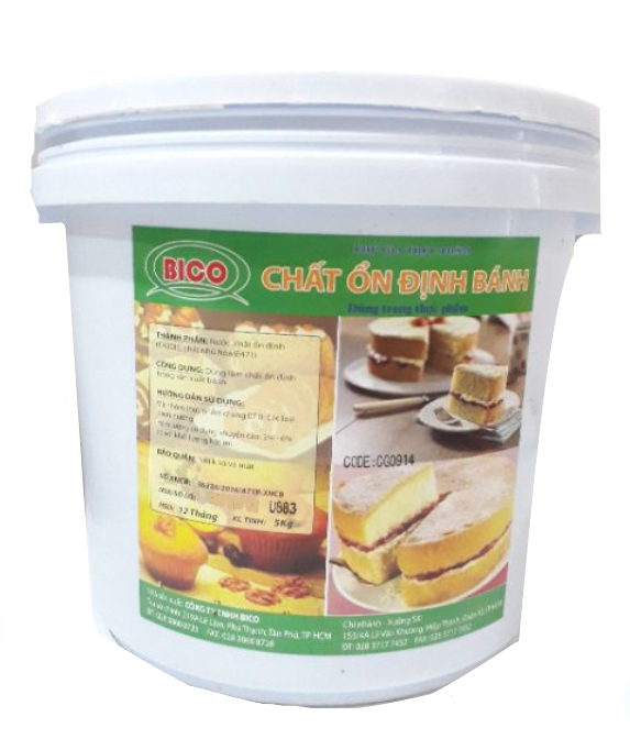Chất ổn định bánh SP màu vàng Bico 1kg