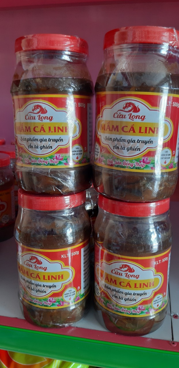 MẮM CÁ LINH CỬU LONG 500gr
