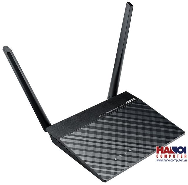 Router ASUS RT-N12 (Đen)