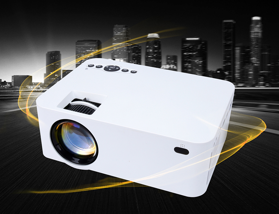 Máy Chiếu Cho Điện Thoại, Máy Chiếu Project Mini, Máy Chiếu Mini, Máy Chiếu Không Cần Màn Chất Lượng Cao, Máy Chiếu KooGold Kết Nối Wifi, Âm Thanh Chân Thực, Hình Ảnh Sắc Nét, Độ Phân Giải Cao, Ảnh To Và Rộng - Bảo Hành 1 Đổi 1
