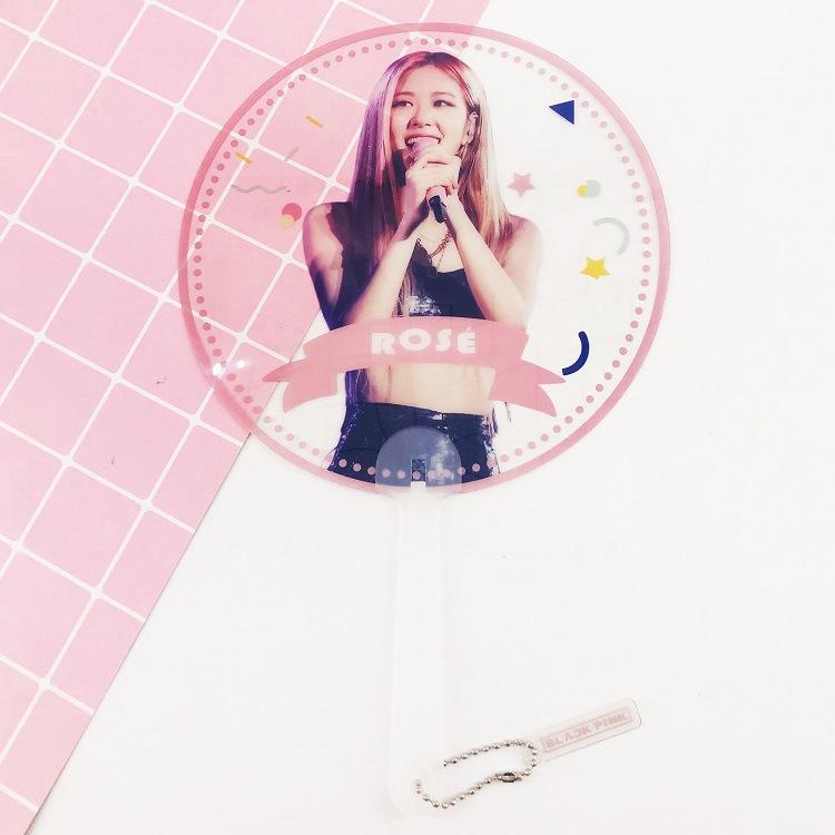 QUẠT TRONG SUỐT BLACKPINK ( JISOO )